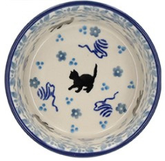 Bunzlau Ramekin Bowl 190 ml Ø 9 cm Black Cat -Limited Edition-
