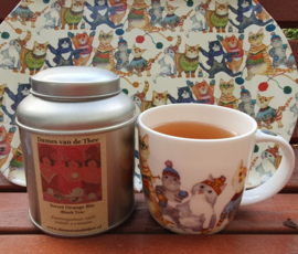 Dames van de Thee -Sweet Orange Bio- Blikje 100 gram *Thee van de Maand november*