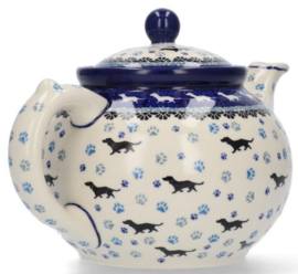 Bunzlau Teapot 1300 ml Dog -Limited Edition-