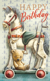 Me&McQ - 3D Wenskaart - Doll’s House - Happy Birthday