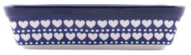 Bunzlau Oven Dish Rectangular 3870 ml 25,5 x 7,5 x 32 cm - Blue Valentine