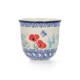 Bunzlau Tulip Mug 200 ml Poppy Garden -Limited Edition-