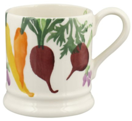 Emma Bridgewater Kitchen Garden - Carrots & Beets - 1/2 Pint Mug