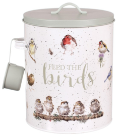 Wrendale Designs Feed the Birds Tin -green-