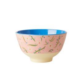 Rice Small Melamine Bowl - Delightful Daisies Print