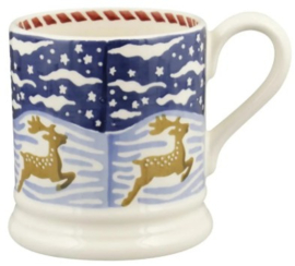 Emma Bridgewater - Christmas Icons - Deer - 1/2 Pint Mug