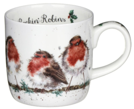 Wrendale Designs 'Rockin Robins' Mug