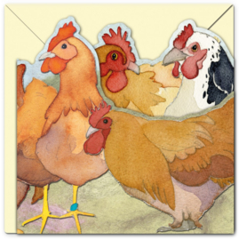 Emma Ball Fold Greetings Card - Hen Party