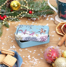Sara Miller - Musical Woodland Animals - Small Rectangular Tin
