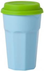 Rice Silicone Lid for Our Melamine Tall Cups in Green, Blue or Pink
