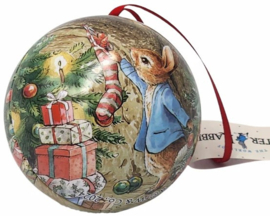 Peter Rabbit Christmas Bauble - Peter Rabbit and Christmas Stocking