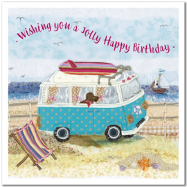 Emma Ball Birthday Card 'Camping Birthday'