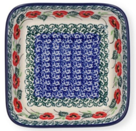 Bunzlau Square Bowl 350 ml 13 x 13 cm Romance