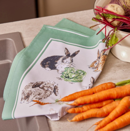 Ulster Weavers Cotton Tea Towel - Rabbit Patch