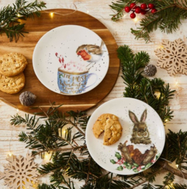 Wrendale Designs 'Merry Little Christmas' Cake Plate