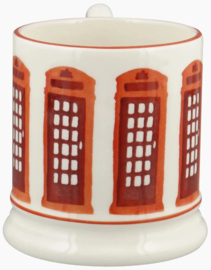 Emma Bridgewater Telephone Box - 1/2 Pint Mug