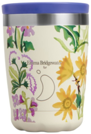 Chilly's Coffee Cup 340 ml Emma Bridgewater Wildflower Walks -mat met reliëf-