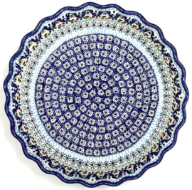 Bunzlau Pie Dish Wide Edge 1610 ml Marrakesh