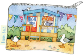 Emma Ball Purse - Beach Huts