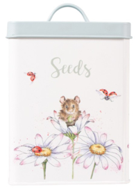 Wrendale Designs Seed Tin -green-