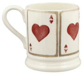 Emma Bridgewater Ace Of Hearts - 1/2 Pint Mug