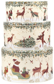 Sara Miller - Woodland Tales-  Cake Tins - Set of 3