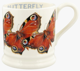 Emma Bridgewater Butterflies Peacock Butterfly 1/2 Pint Mug