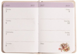 Wrendale Designs Mini Diary 2027- stevige flexibele kaft