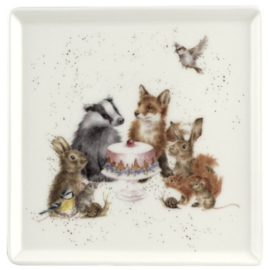 Wrendale Designs 'Woodland Party' Square Plate