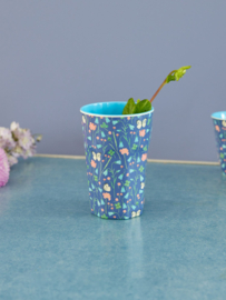 Rice Melamine Cup - Butterfly Field Print - 400 ml