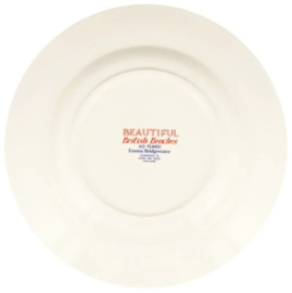Emma Bridgewater Red & Blue Toast - Fish & Chips - 10 1/2 Inch Plate