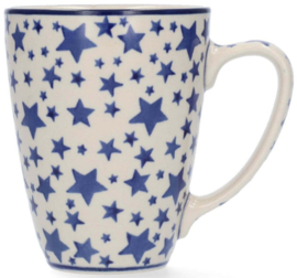 Bunzlau Mug 340 ml White Stars