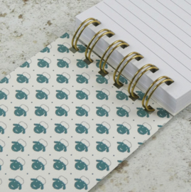 Emma Ball Mini Spiral Pad - Felted Sheep