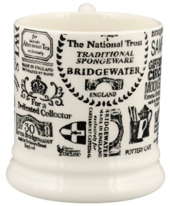 Emma Bridgewater Backstamps From 40 Years - 1/2 Pint Mug