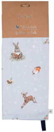 Wrendale Designs 'Winter Woodland' Woodland Animal Tea Towel