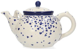 Bunzlau Teapot 2000 ml - Hearts