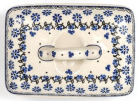 Bunzlau Butter Dish Belle Fleur