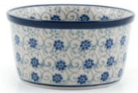 Bunzlau Ramekin Bowl 190 ml Ø 9 cm Flower Fountain