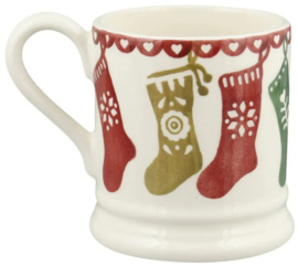 Emma Bridgewater - Christmas Stockings - 1/2 Pint Mug