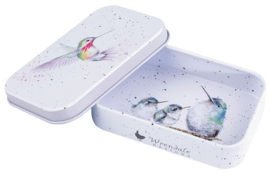 Wrendale Designs 'Wisteria Wishes' Hummingbird mini gift tin