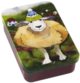Emma Ball Mini Pocket Tin - Happy Sheep