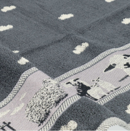 Bunzlau Kitchen Towel - Sheep Anthracite