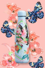 Chilly's Drink Bottle 500 ml Sketchbook Butterfly -mat met reliëf-