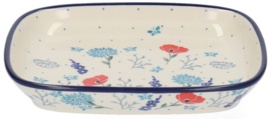 Bunzlau Tray Small 15 x 18,5 cm Flower Field -Limited Edition-