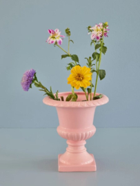 Rice Ceramic Flower Pot / Vase in Soft Pink - Ø 19 cm - 20 cm hoog