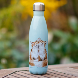 Wrendale Designs 'Contentment' Fox Water Bottle 500 ml