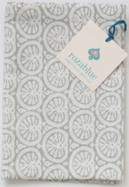 Rozablue Theedoek Seashell grey