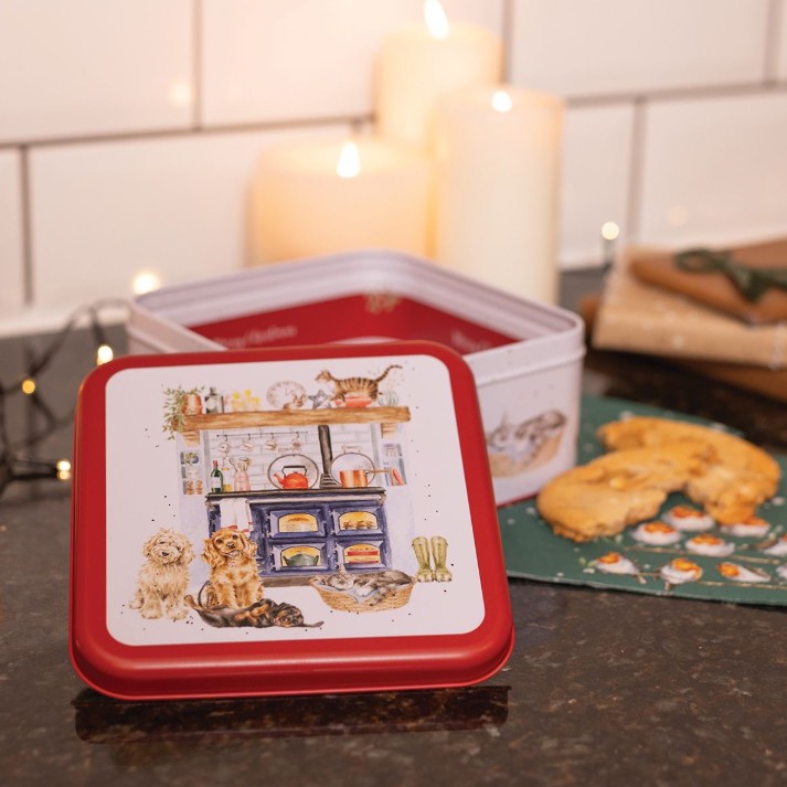Wrendale Designs Christmas Tin 'Country Kitchen'