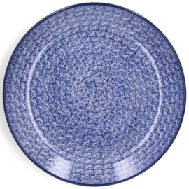 Bunzlau Plate Ø 23,5 cm - Waves