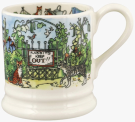 Emma Bridgewater The Good Life In The Garden - 1/2 Pint Mug